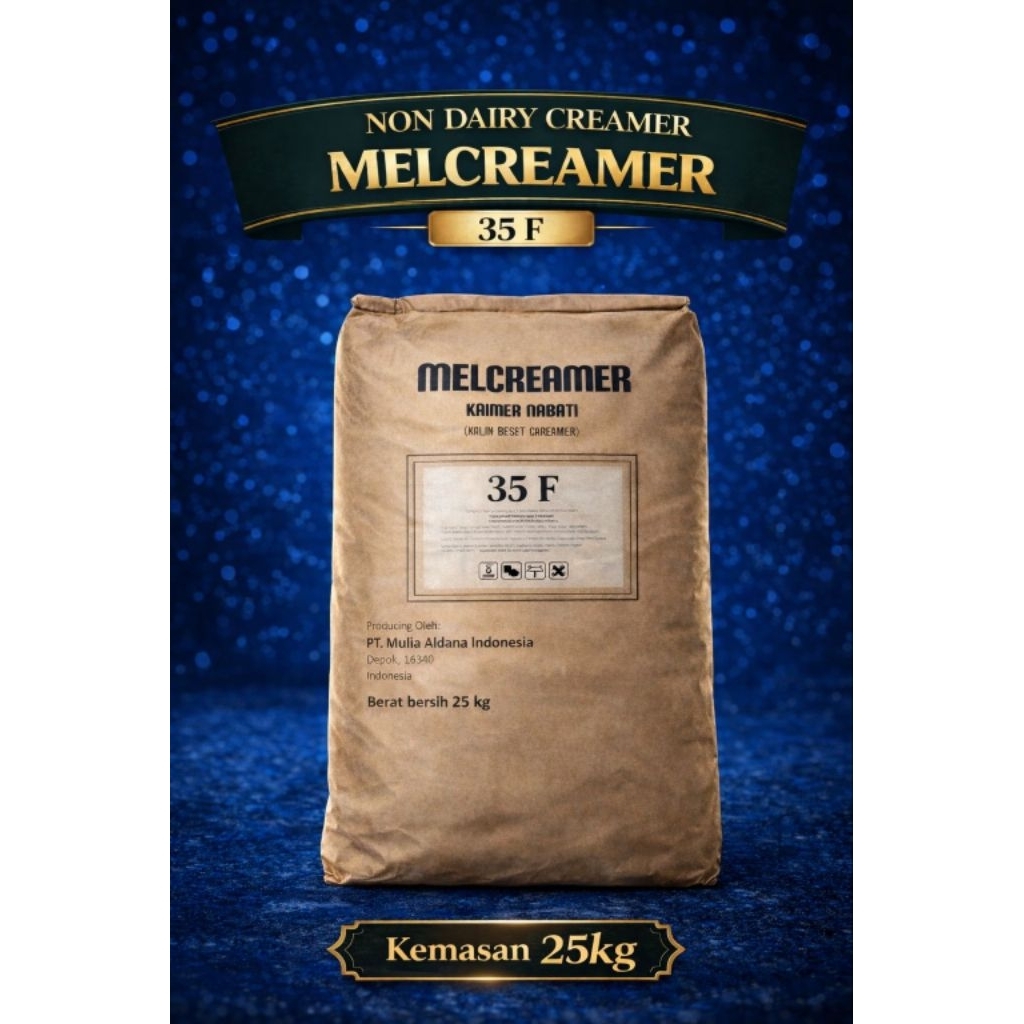 krimer Non Dairy Creamer Melcreamer 35F 1 Sak 25 kg