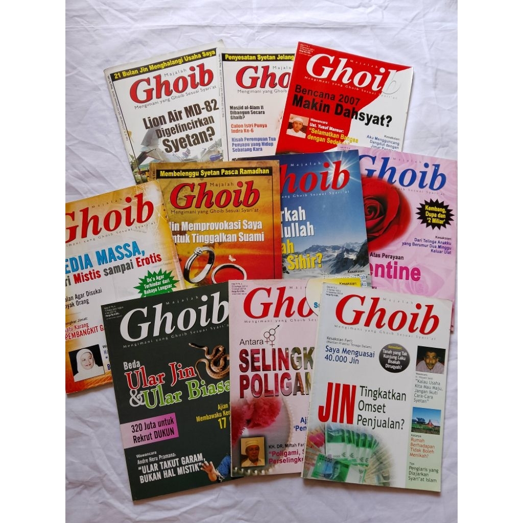 MAJALAH GHOIB / GHOIB SESUAI SYARIAT