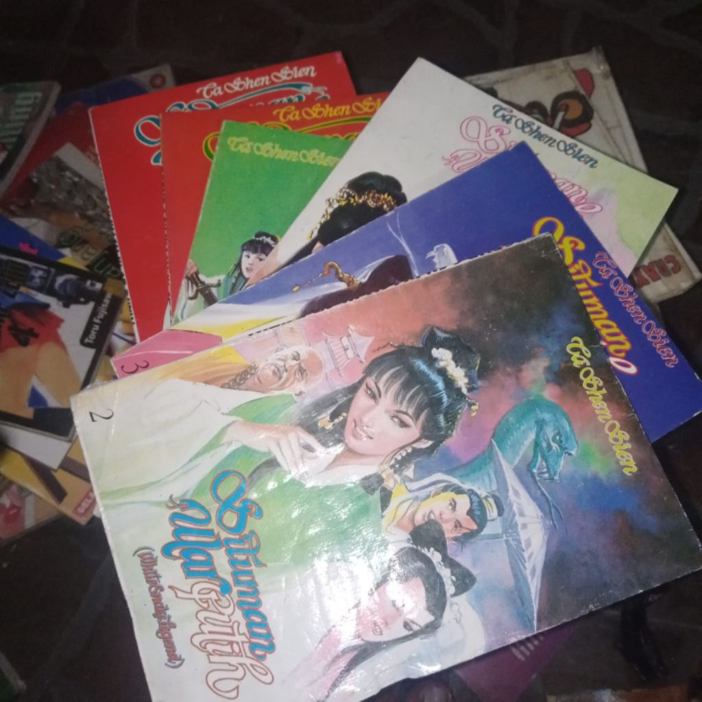 SILUMAN ULAR PUTIH/Ca Shen Sien, cersil 1-9, tamat