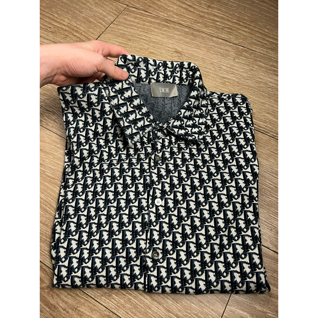 dior oblique overshirt