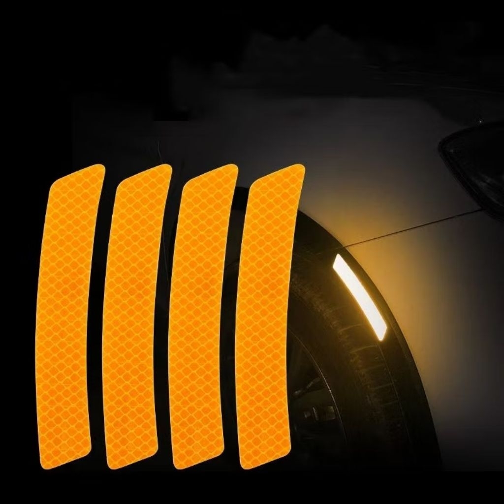 Sticker side marker bumper mobil