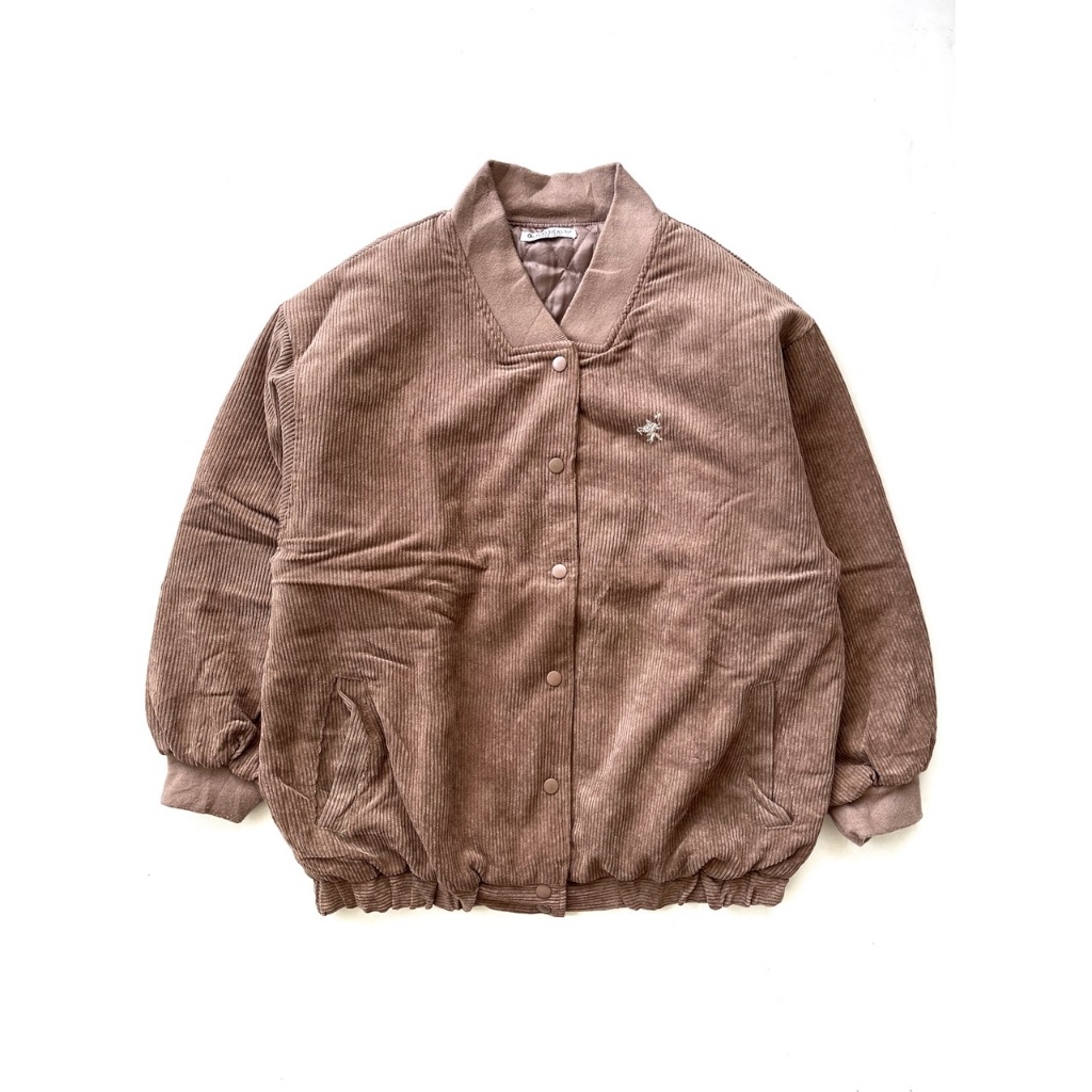 Classical elf Varsity Corduroy jacket (JC-6599)  L fit XL 70x63