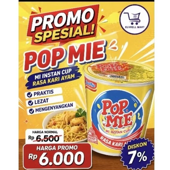 Pop Mie Kari ayam