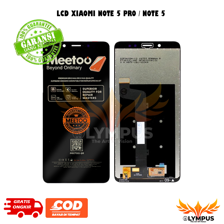 LCD XIAOMI REDMI NOTE 5 PRO/ REDMI NOTE 5 FULLSET 100% ORIGINAL