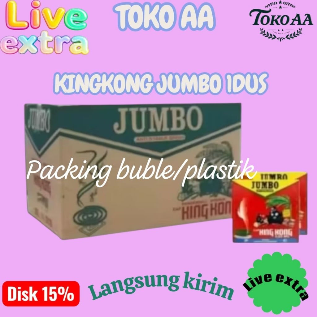 KINGKONG OBAT NYAMUK JUMBO 1DUS