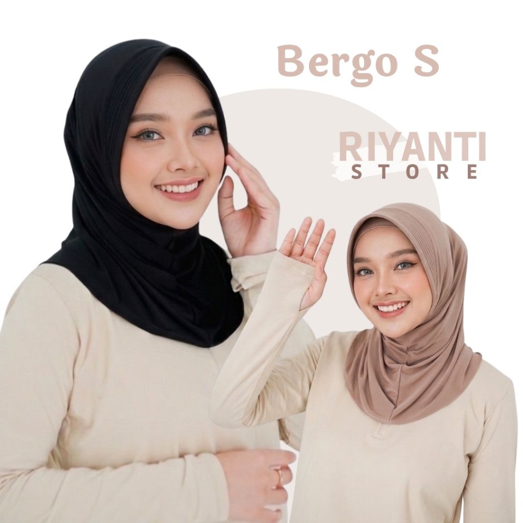 Bergo Sport Instan / Hijab Sport /  Hijab Instan