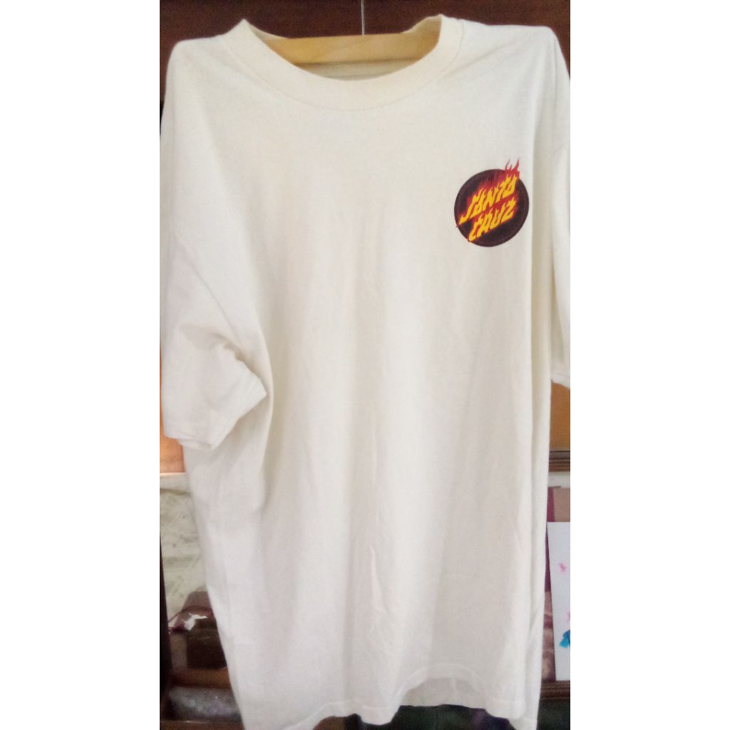 Kaos Vintage Skateboard Santa Cruz