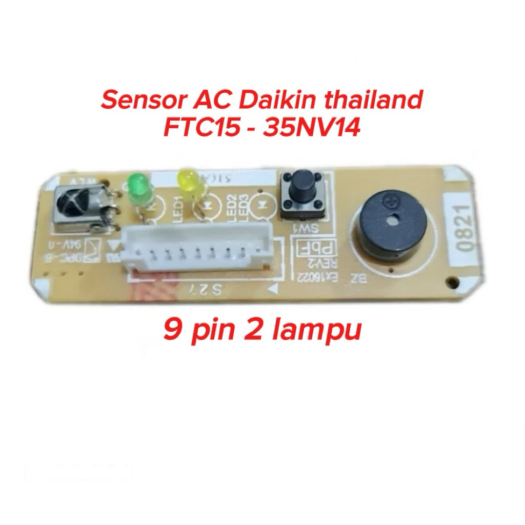 Sensor ac daikin thailand R32 FTC15 - FTC35 9 pin BARU