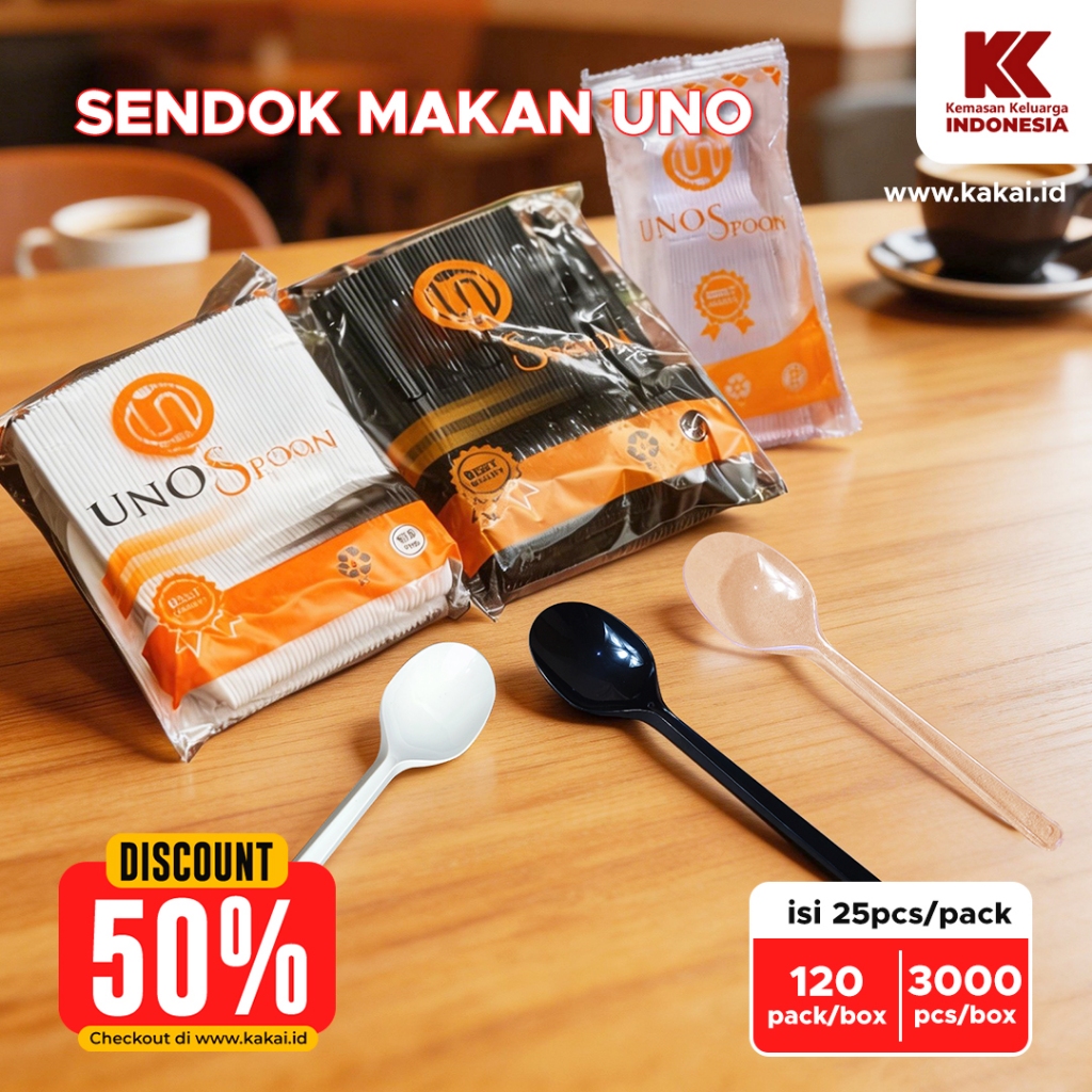 SENDOK HITAM NON SET / SENDOK HITAM / GARPU HITAM / SENDOK PLASTIK / SENDOK PLASTIK HITAM / GARPU PL