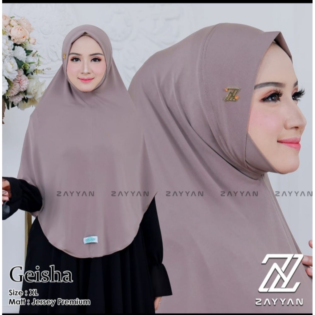 Jilbab Instan Dagu XL ORI Zayyan Hijab