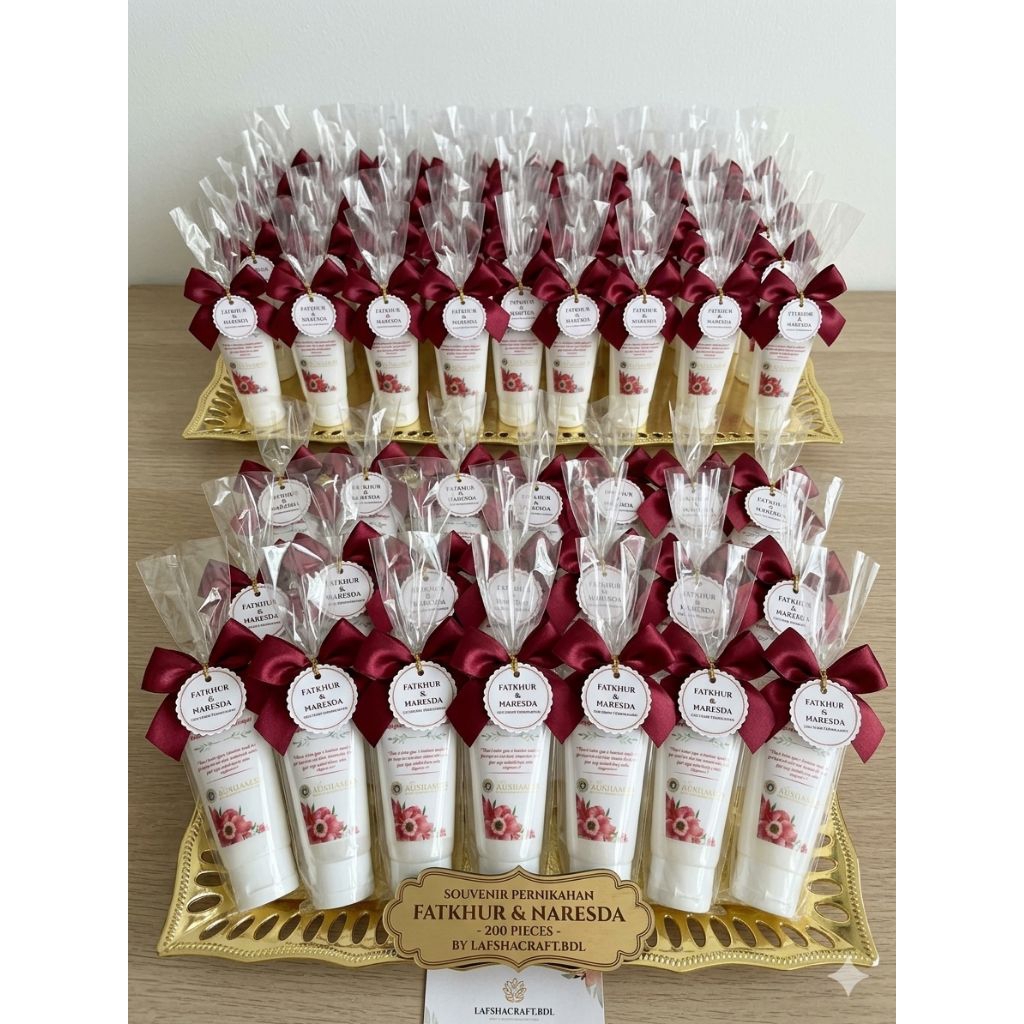 SOVENIR PERNIKAHAN - bodycream sovenir pernikahan unik eksklusif