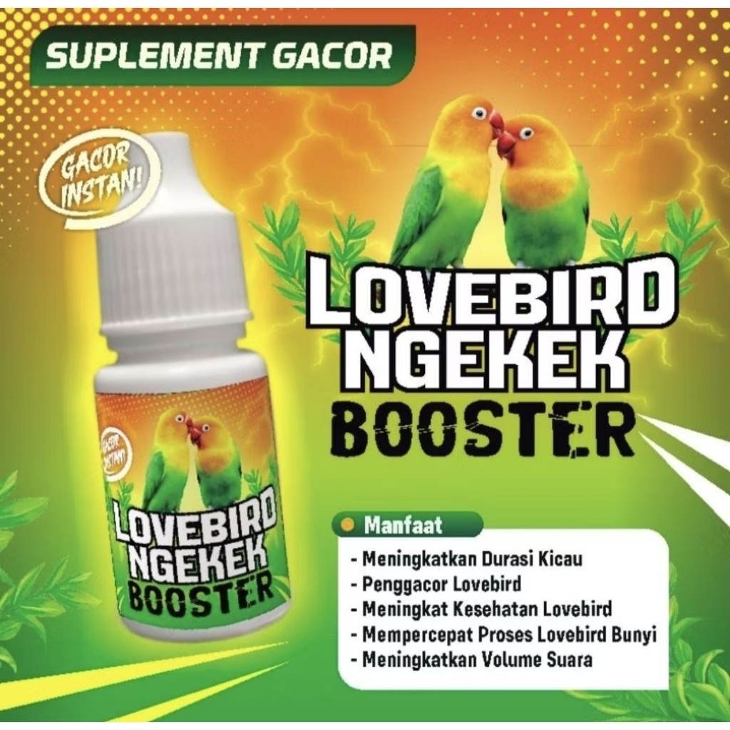 VITAMIN BURUNG LOVEBIRD NGEKEK BOOSTER VITAMIN LOVEBIRD NGEKEK METABOLISME BURUNG