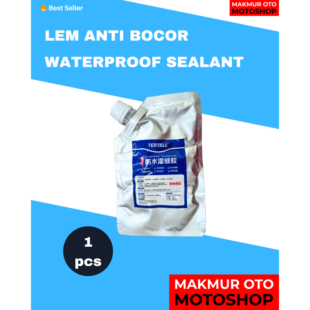 Lem Anti Bocor Beton Waterproof Sealant Retak Silikon Cair Crack Seal