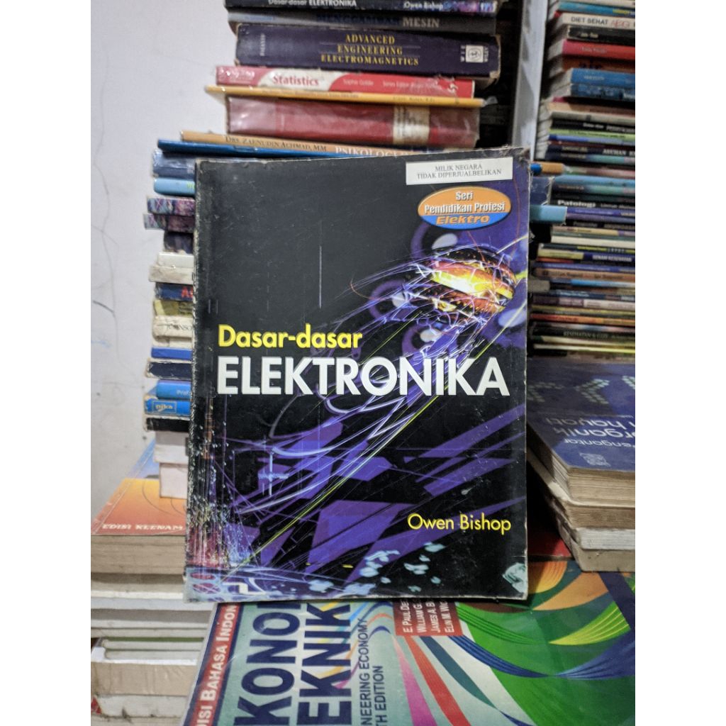 Buku Dasar-dasar ELEKTRONIKA Penerbit Erlangga