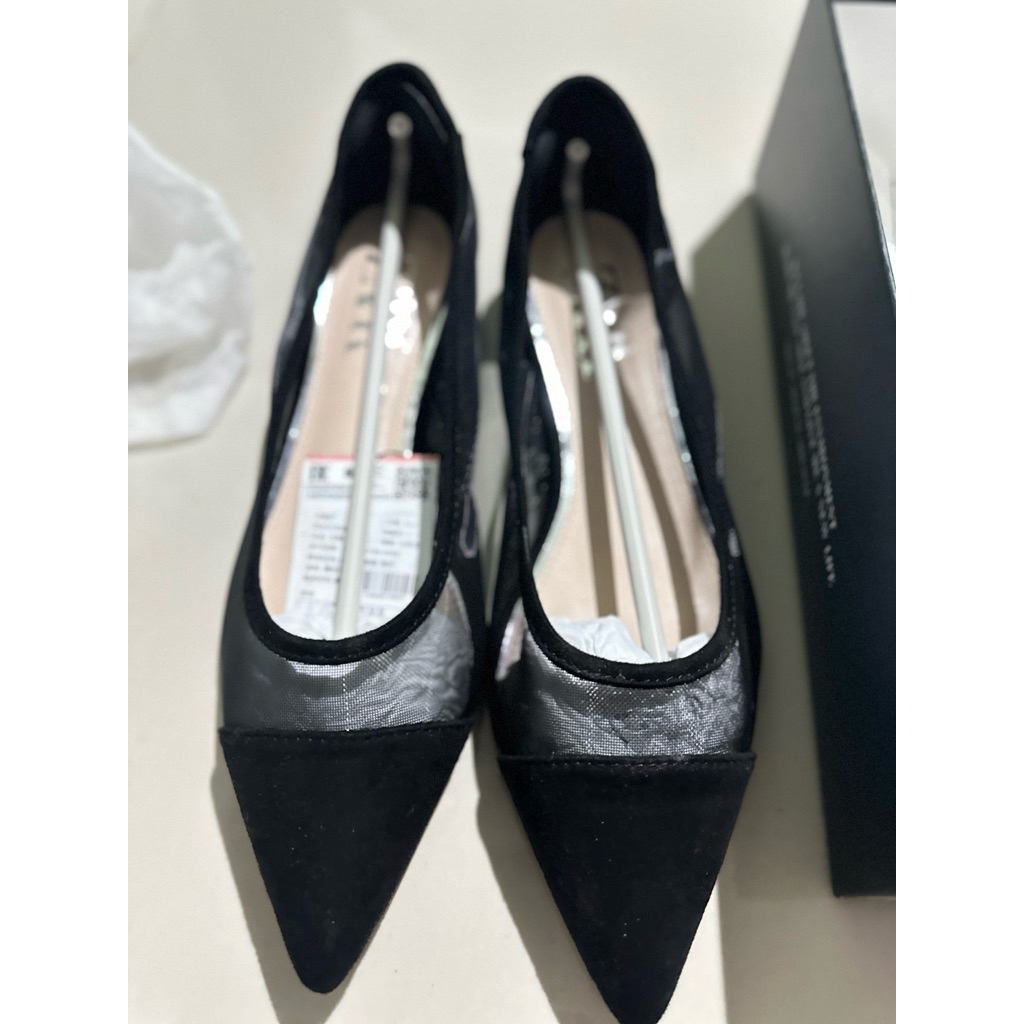 Sepatu ZARA -186 Mesh balerina flatshoes NEW yah