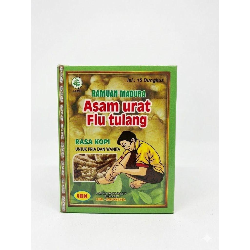 Jamu Ramuan Madura Asam Urat Rasa Kopi - 100% ORIGINAL