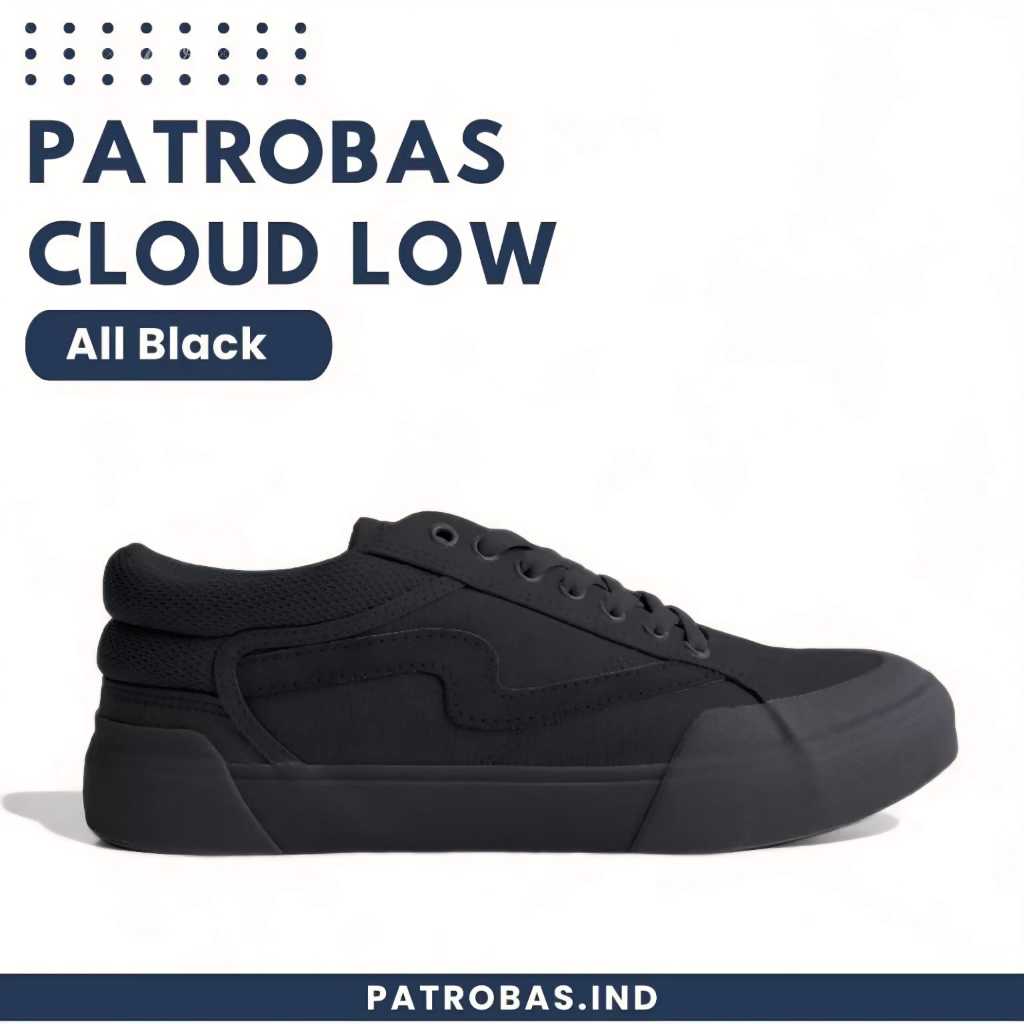 Patrobas Cloud Low All Black Original