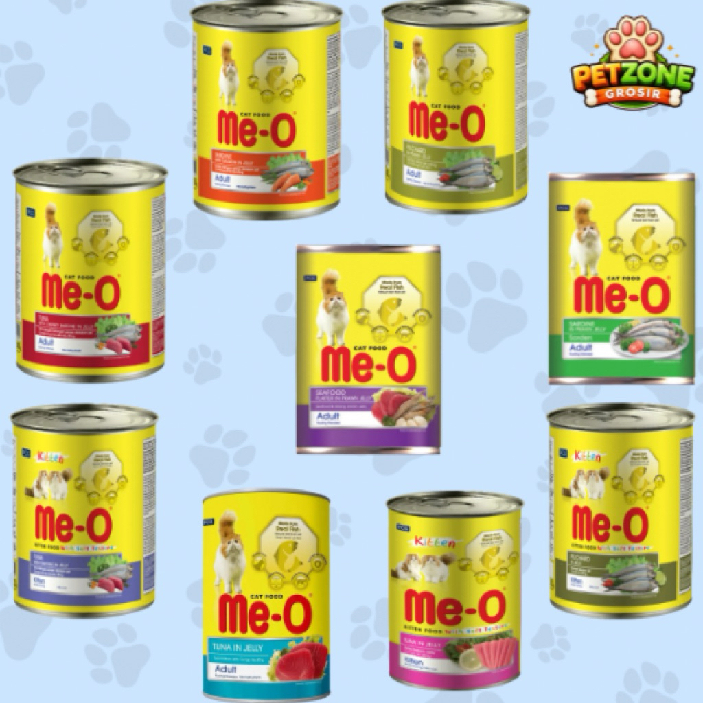 MEO Kaleng Wet Food. Makanan Kucing Basah Meo Adult
