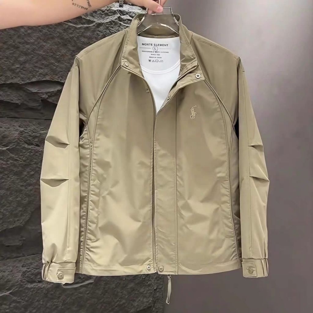 RL Man Bomber Jacket Zipper