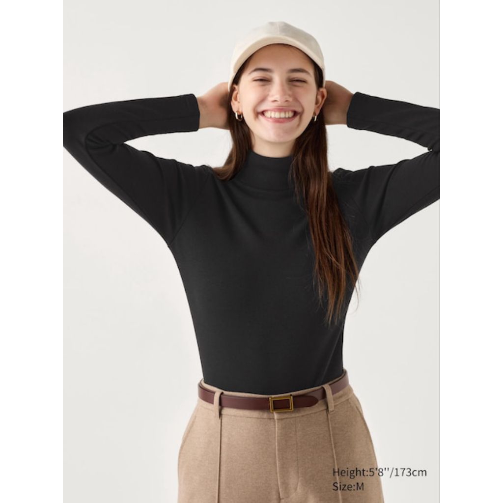 (PART 1) UNIQLO AIRISM / HEATTECH TURTLENECK WOMAN/MAN/KIDS