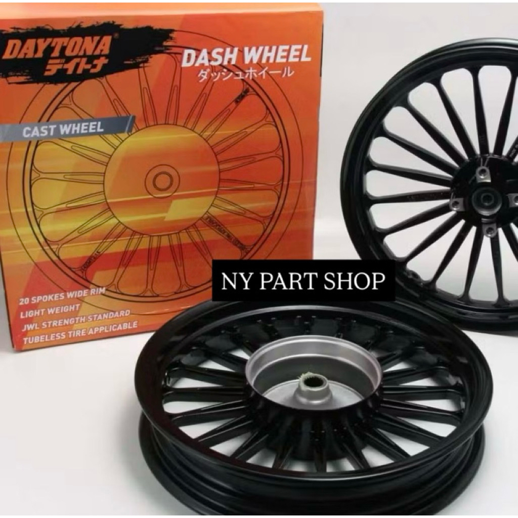 DAYTONA RACING ORIGINAL VELG PALANG 20 185x14 & 215x14 VARIO 110 125 150 160 CBS BEAT SCOOPY GENIO S