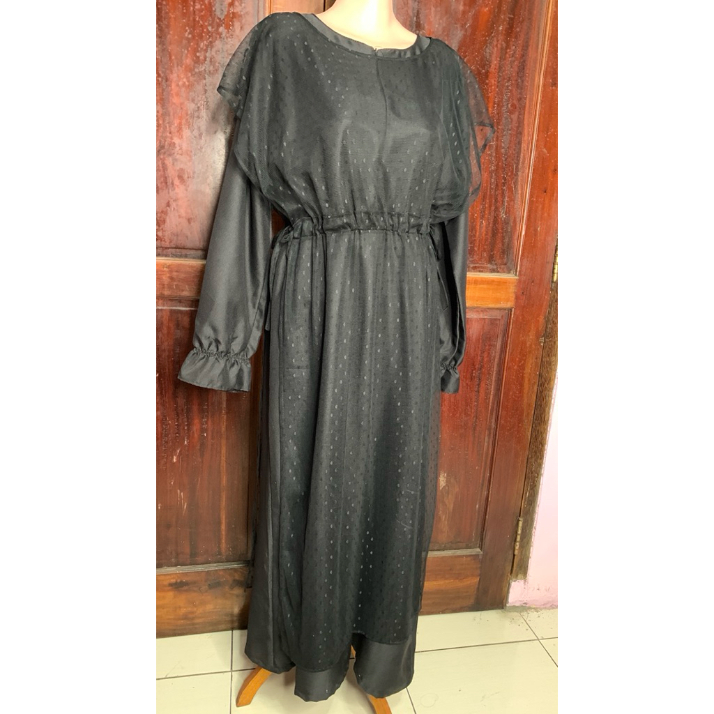 Preloved Violita Gamis Set Outer Jumbo