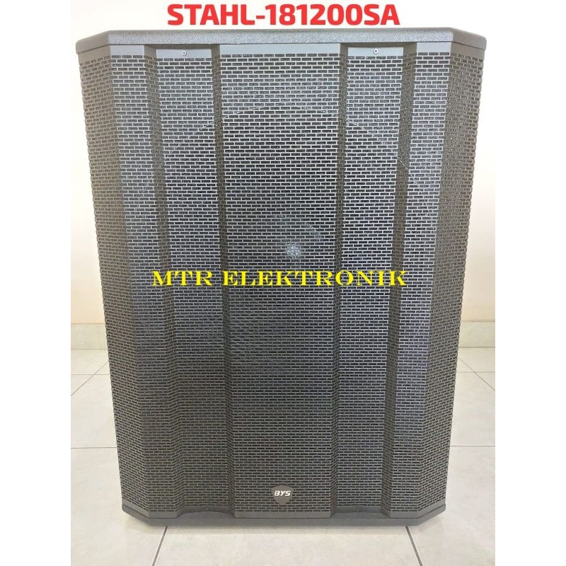 SubWoofer Aktif 18" DSP Beyer BYS STAHL181200SA STAHL 181200SA Original