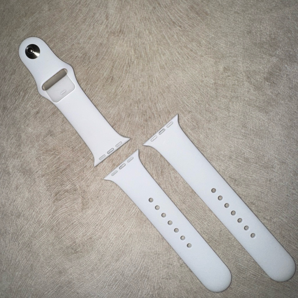 Apple Watch 38mm White Sport Band Strap Apple Watch 38mm 40mm 41mm iWatch Original Putih