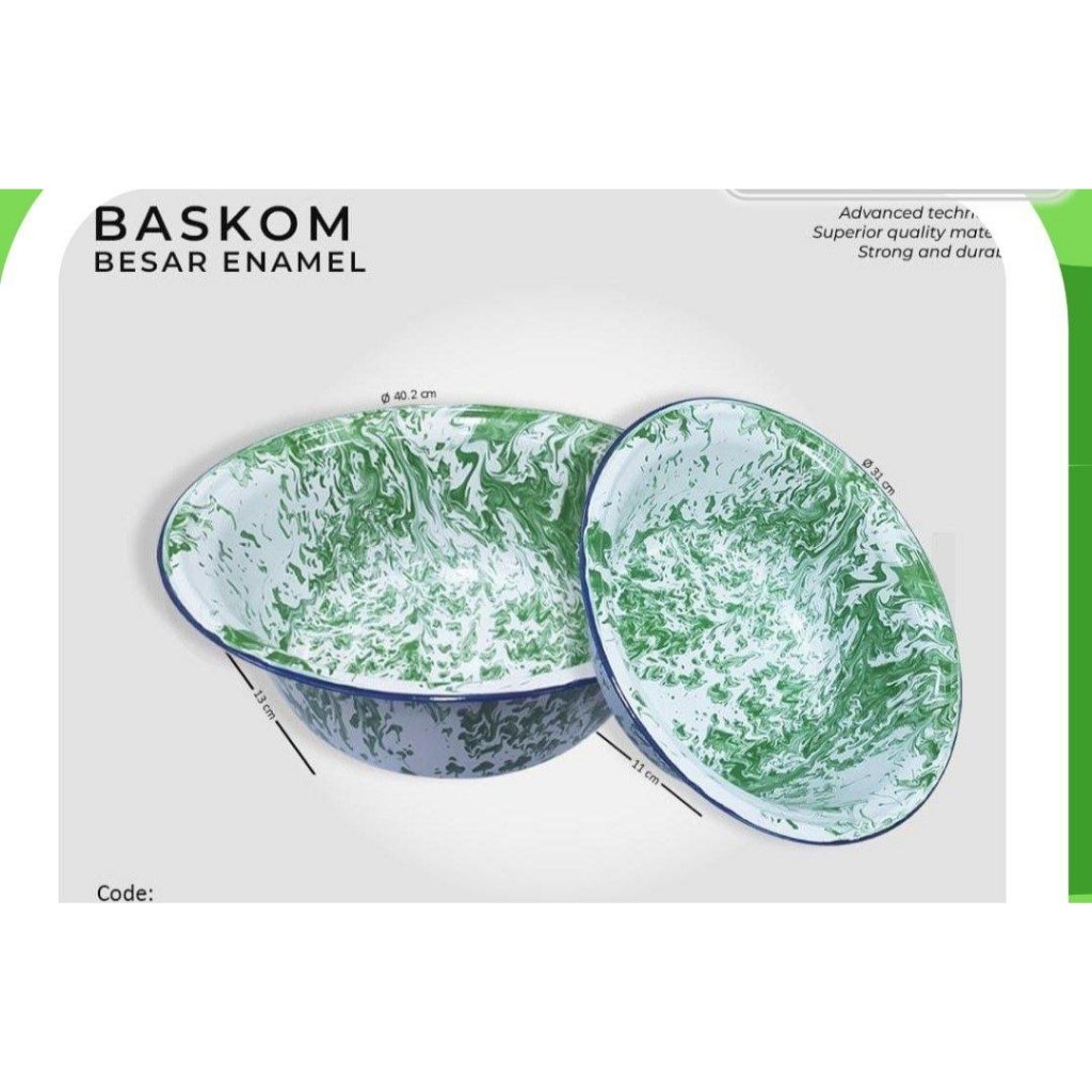 baskom blirik - 30cm baskom blirik - 30cm