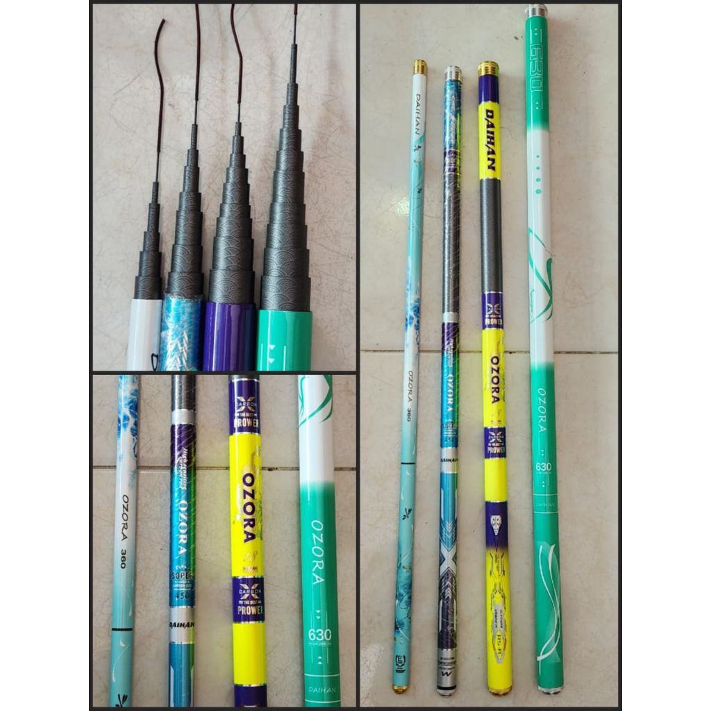 JORAN TEGEK DAIHAN OZORA CARBON SOLID 60CM LENTUR