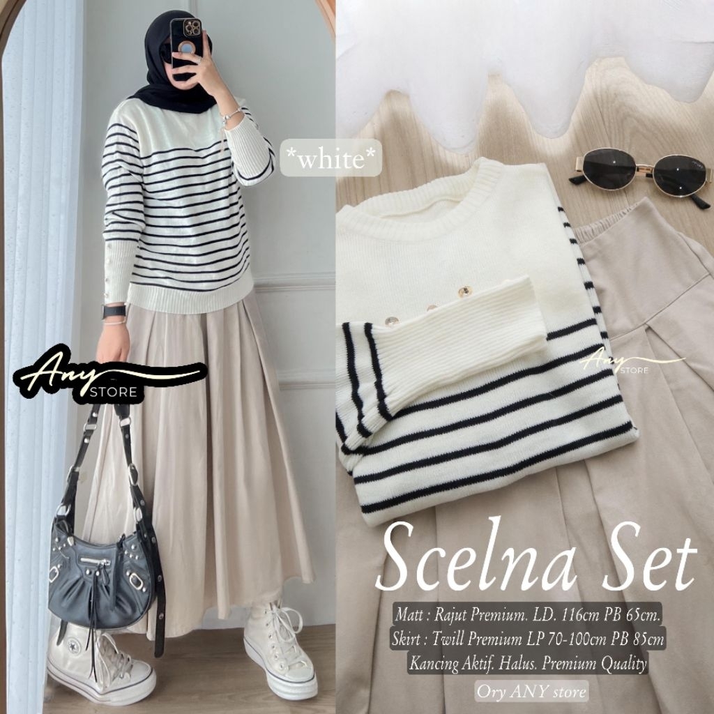 Setelan Wanita Overal Jeans inner blouse/ Overal inner Kaos / Rok Kaos / Cardigan Rok / Celana Kaos 