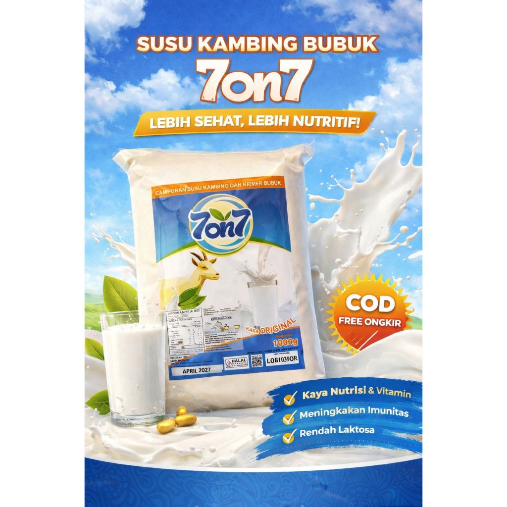 Susu Kambing Etawa 7on7 1000 gr