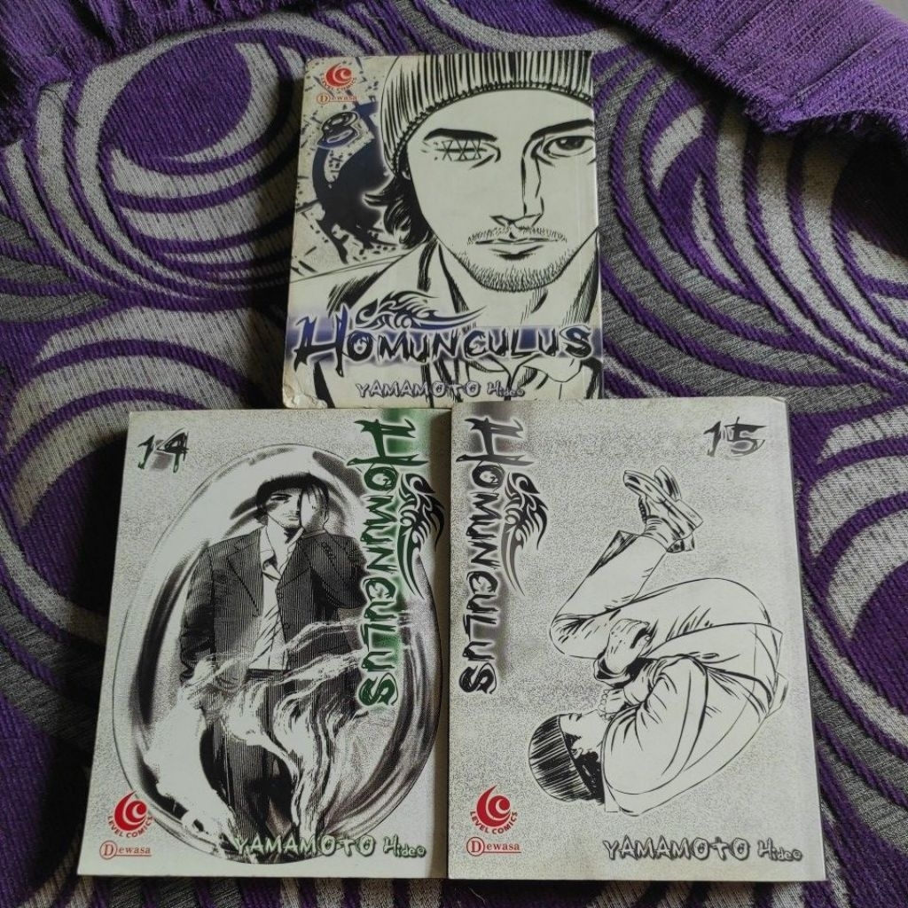 Komik Homunculus cabutan
