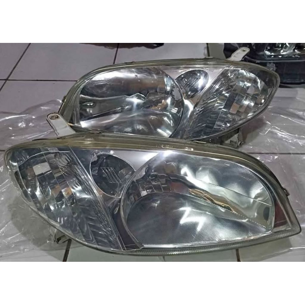 HEADLAMP LAMPU DEPAN VIOS GEN 1 2003-2006 ORIGINAL