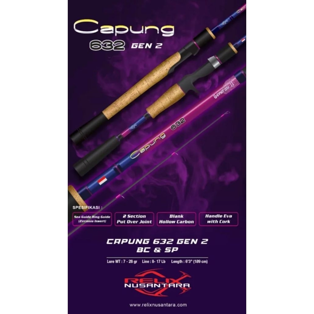Joran RELIX NUSANTARA CAPUNG 632 GEN II
