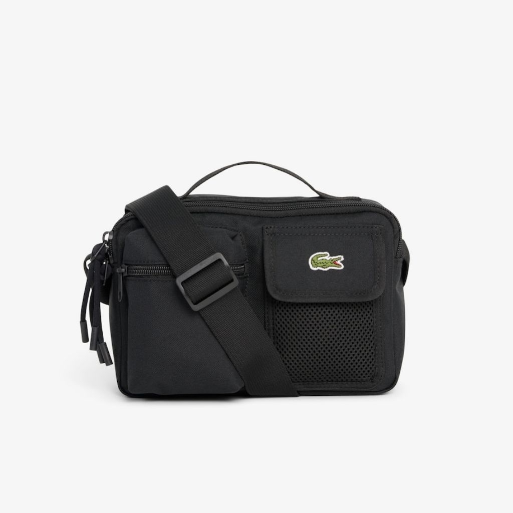 Lacoste Unisex Reporter Neocroc Bag Tas Selempang - Black