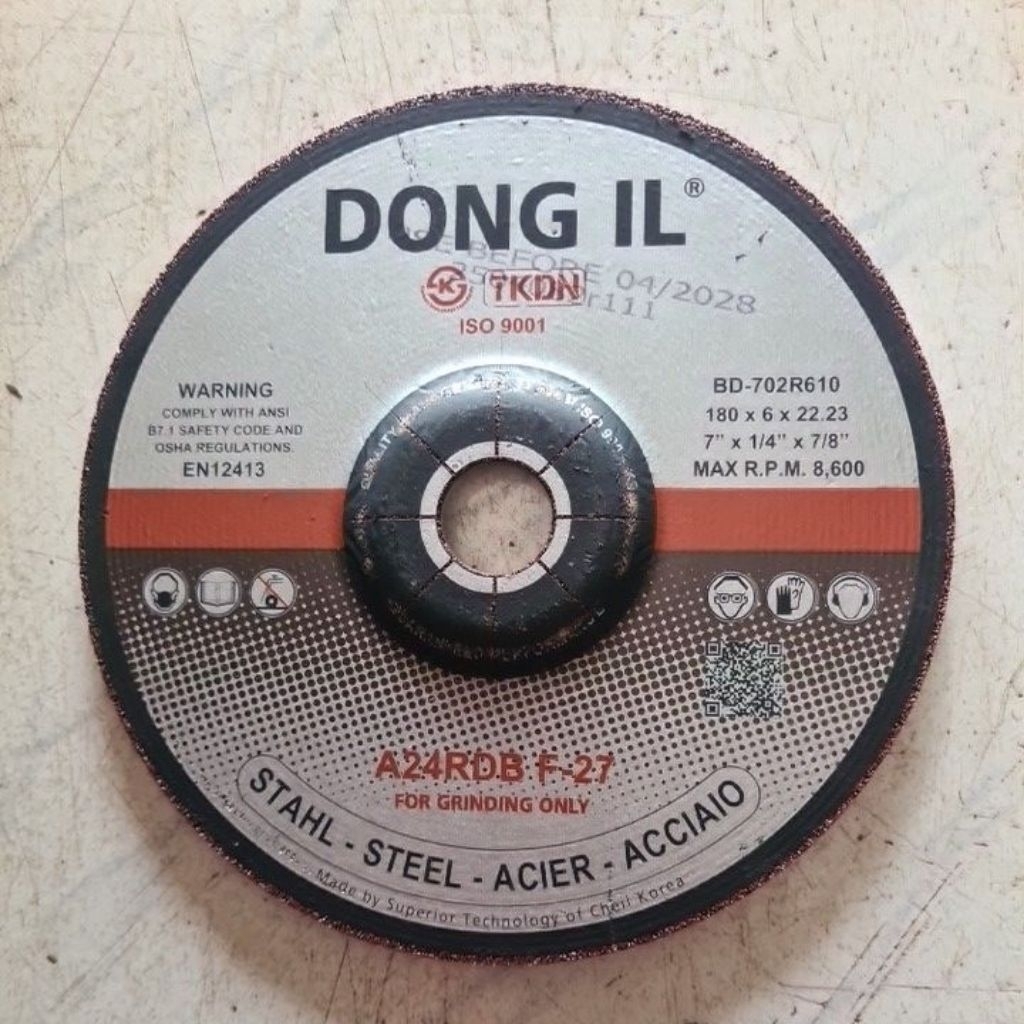 Batu Gerinda Poles Dong Il 7" (180x6x22.23)