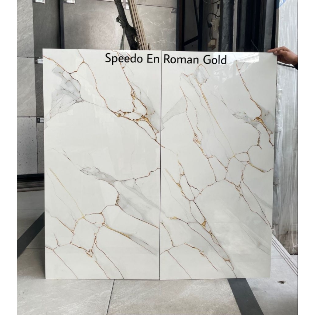 Granite Speedo en roman gold 60x120 dingding | Glaze polishead glossy