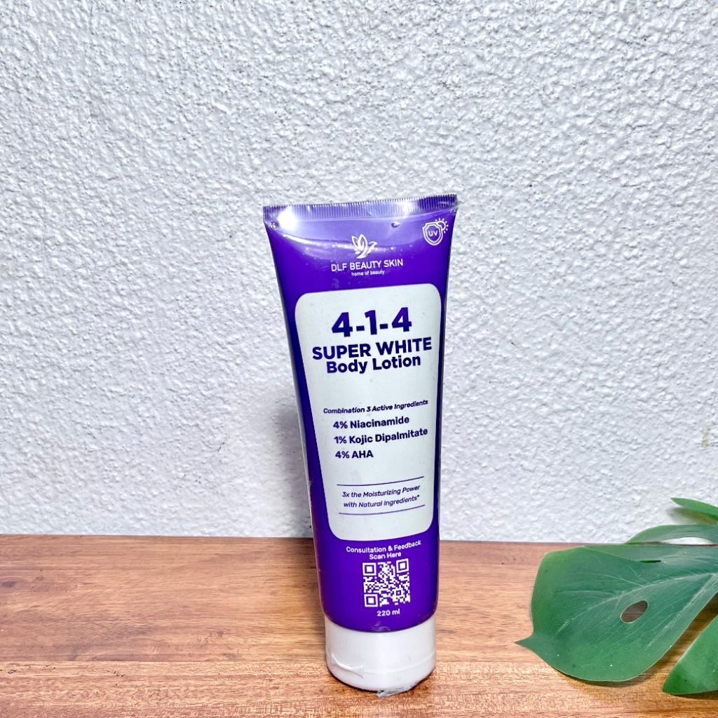 DLF Beauty Skin 4-1-4 Super White Body Lotion (220 ml)