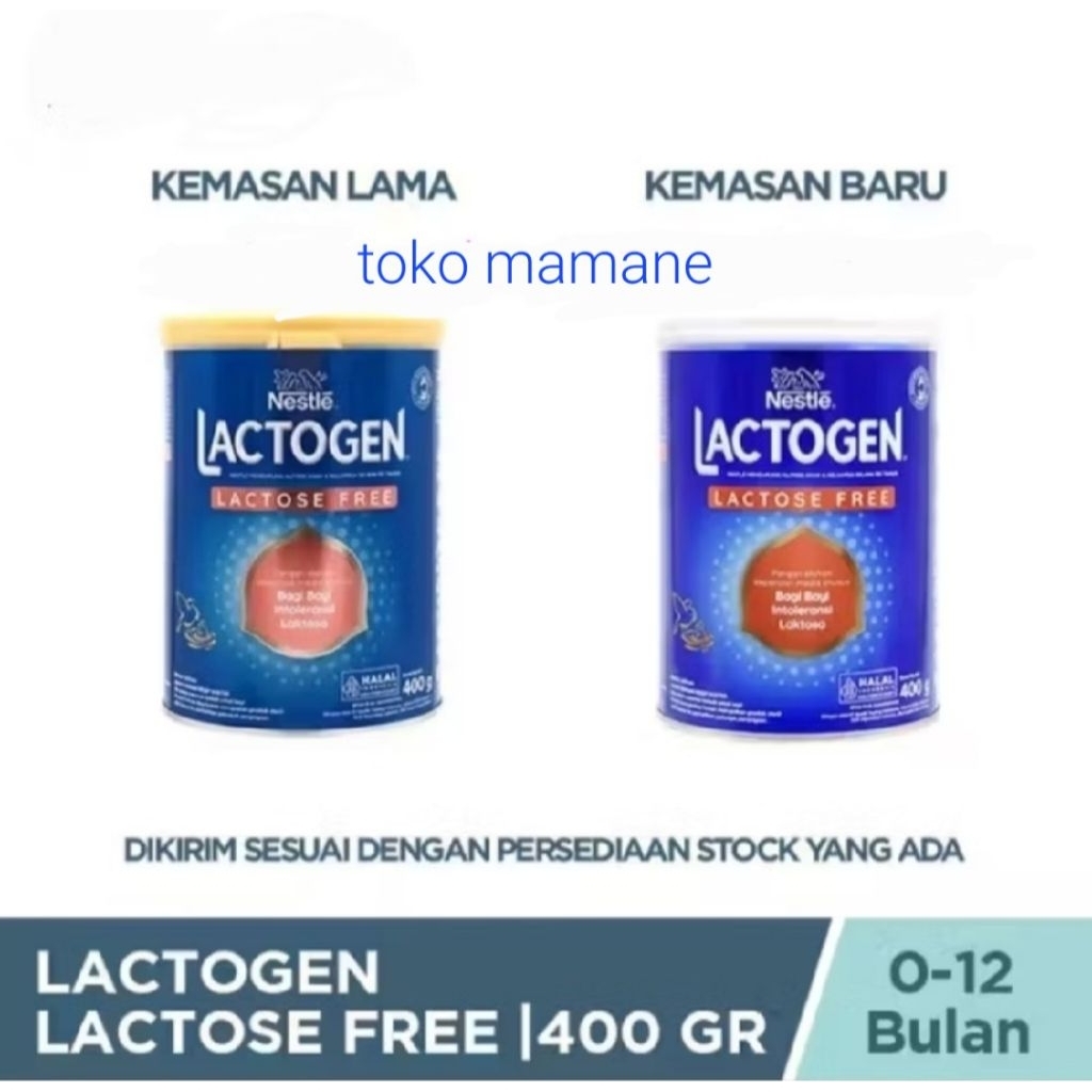 Lactogen Lactose Free (LLF) 400 gram