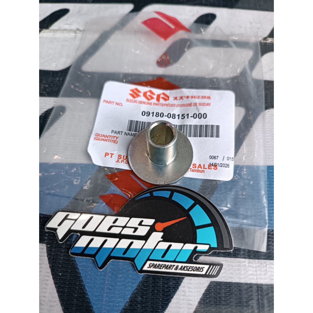 RING BOSH DUDUKAN KNALPOT SATRIA FU150 / SPIN/ SHOGUN 125 /SATRIA 2TAK KODE O9180-08151 ORIGINAL SGP