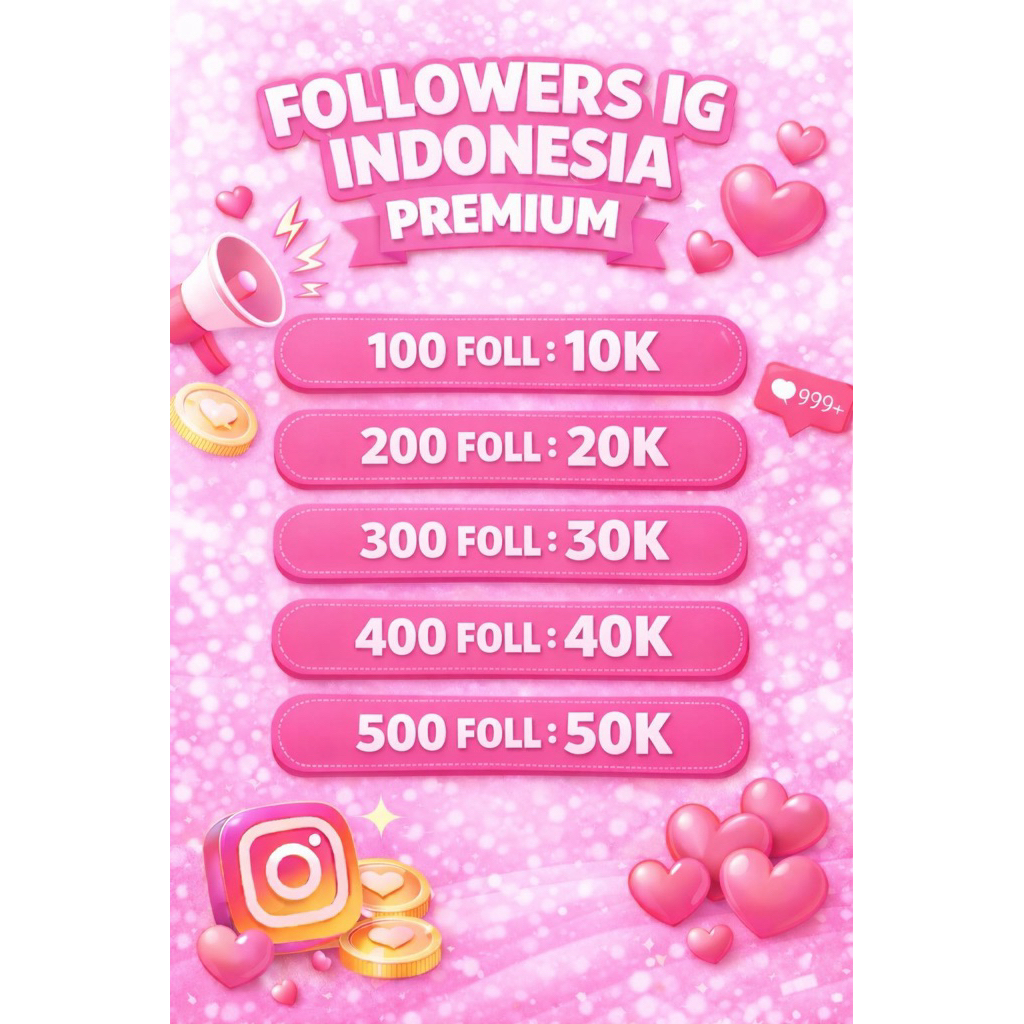 FOLLOWERS IG INDONESIA PREMIUM