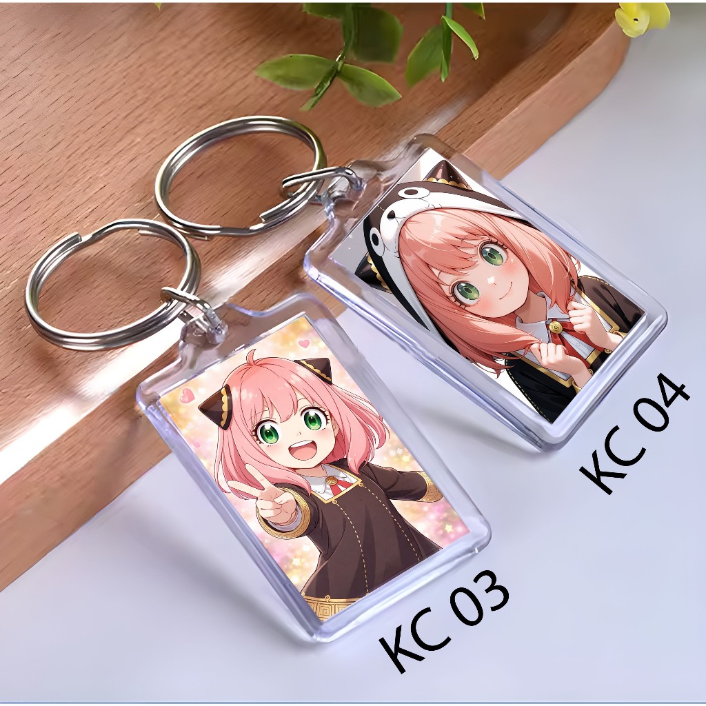 KeychainANYA SPY X FAMILY  - Ganci ANIME - Gantungan Kunci -ANYA SPY X FAMILY