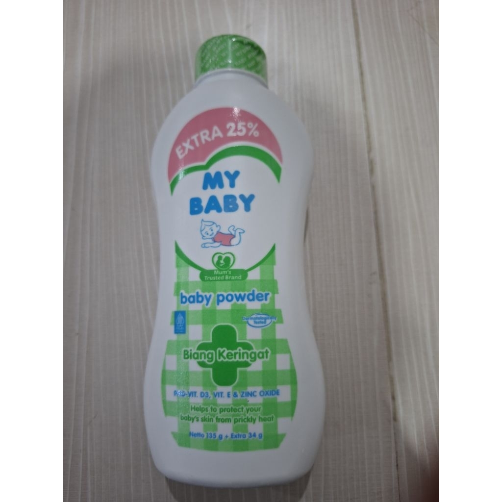 Bedak Bayi My Baby biang keringat
