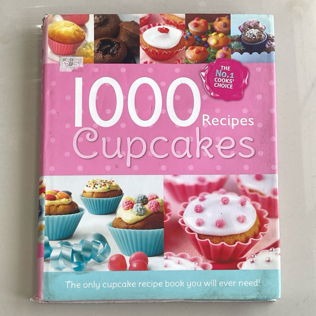 Buku 1000 RECIPES CUPCAKES