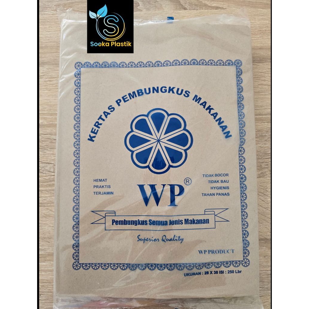 Kertas Minyak WP Biru / Kertas Bungkus Makanan