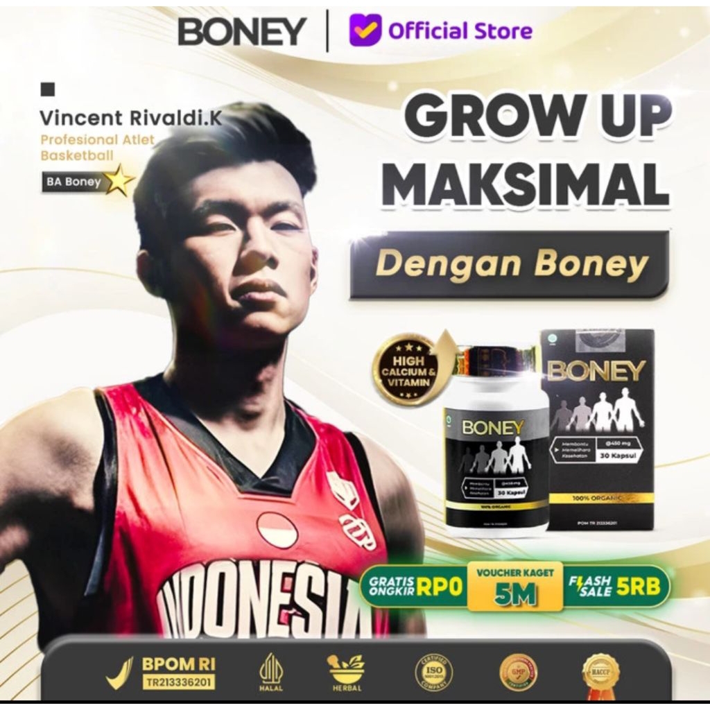 kapsul Boney peninggi badan terbaik kapsul Boney
