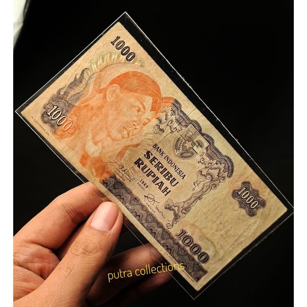 1000 Rupiah Sudirman Tahun 1945 Asli (A13)