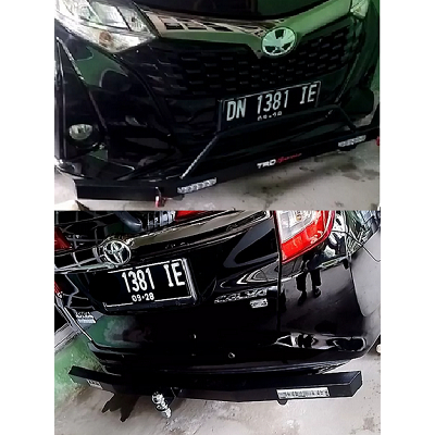Paket Pelindung Bemper Mobil Calya Sigra Depan Belakang