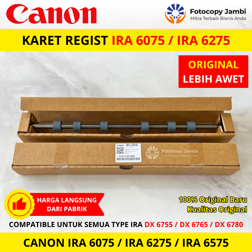 Karet Regist Mesin Fotokopi Canon IRA 6275 / IRA 6075 / IRA 6575 / IRA DX 6780